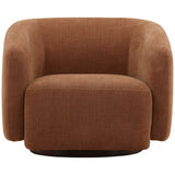 Fawn Swivel Chair, Sepulveda Rust by Dovetail at Eve Furniture