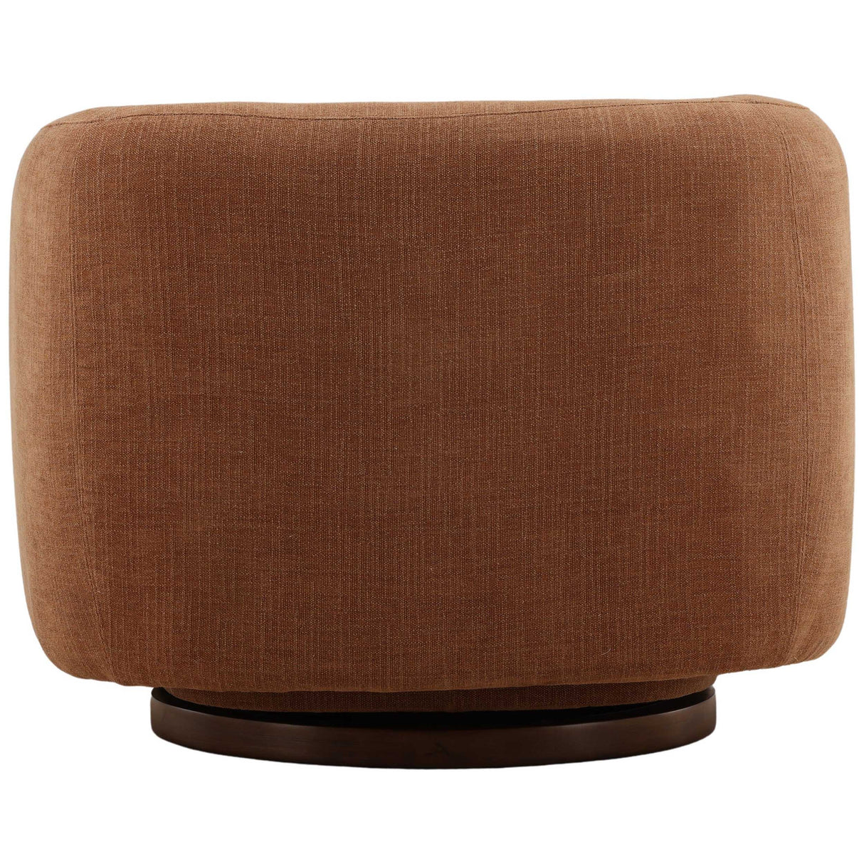 Fawn Swivel Chair, Sepulveda Rust by Dovetail at Eve Furniture