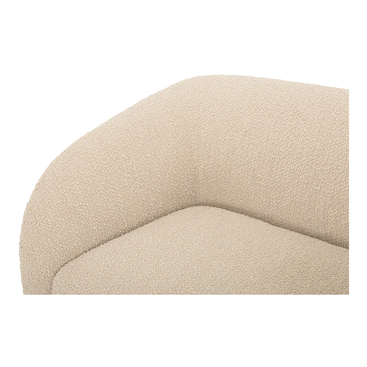 Faye Beige Boucle Sofa by Moe's Home at Eve Furniture