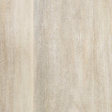 Faye Beige Finished Wood Round Dining Table by Mercana at Eve Furniture
