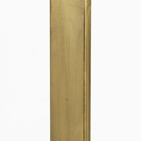 Faye Beige Finished Wood W/Gold Metal Base Console Table by Mercana at Eve Furniture
