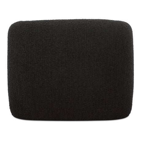 Faye Black Boucle Accent Chair by MOES at Eve Furniture