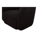 Faye Black Boucle Accent Chair by MOES at Eve Furniture