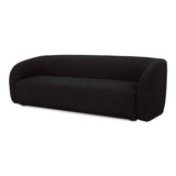 Faye Black Boucle Sofa