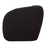 Faye Black Boucle Sofa