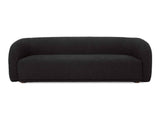 Faye Black Boucle Sofa