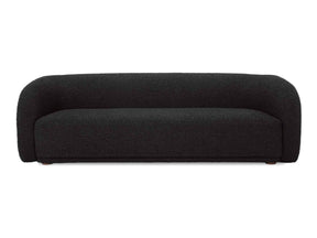 Faye Black Boucle Sofa