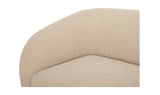 Faye Sectional Beige Boucle by Moe's Home at Eve Furniture