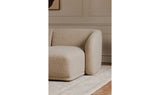 Faye Sectional Beige Boucle by Moe's Home at Eve Furniture