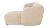 Faye Sectional Beige Boucle by Moe's Home at Eve Furniture