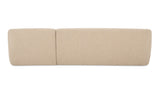 Faye Sectional Beige Boucle by Moe's Home at Eve Furniture