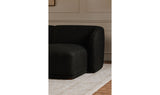 Faye Sectional Black Boucle by Moe's Home at Eve Furniture
