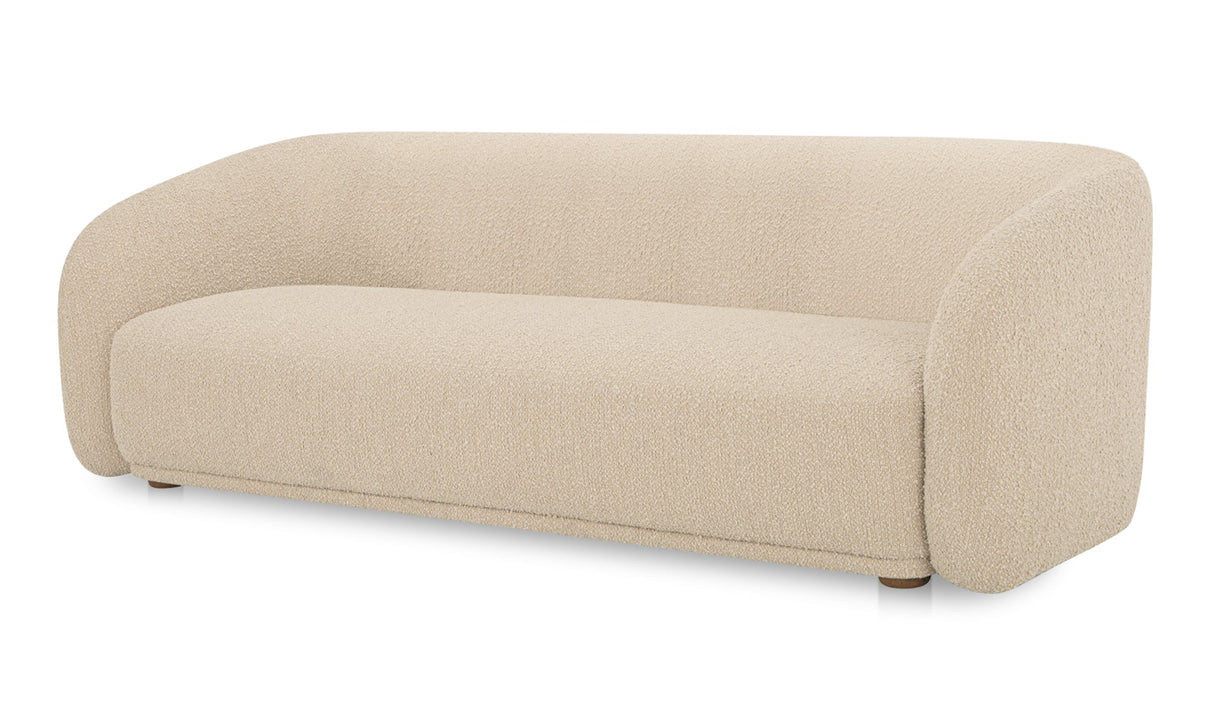 Faye Sofa Beige Boucle by Moe's Home at Eve Furniture