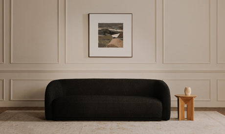 Faye Sofa Black Boucle by Moe's Home at Eve Furniture