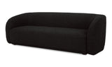 Faye Sofa Black Boucle by Moe's Home at Eve Furniture