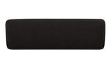 Faye Sofa Black Boucle by Moe's Home at Eve Furniture