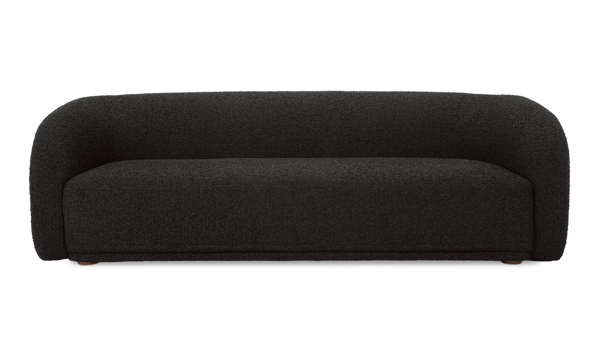 Faye Sofa Black Boucle by Moe's Home at Eve Furniture
