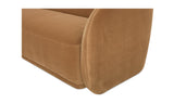 Faye Sofa Tan Faux Mohair by Moe's Home at Eve Furniture
