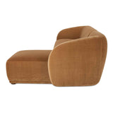 Faye Tan Faux Mohair Right Sectional