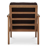 Fearne Dark Brown Accent Chair by MOES at Eve Furniture
