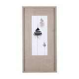 Feather Collection by Mercana Studio a Hand Embellished Textured Framed Art Print Matted under Glass by Mercana at Eve Furniture