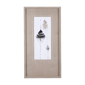 Feather Collection by Mercana Studio a Hand Embellished Textured Framed Art Print Matted under Glass by Mercana at Eve Furniture