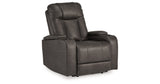 Feazada Shadow Power Recliner by ASHLEY FURNITURE at Eve Furniture