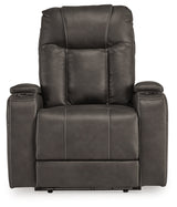 Feazada Shadow Power Recliner by ASHLEY FURNITURE at Eve Furniture