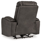Feazada Shadow Power Recliner by ASHLEY FURNITURE at Eve Furniture