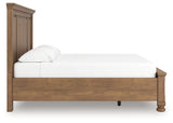 Feddinger Medium Brown King Panel Storage Bed by Ashley at Eve Furniture