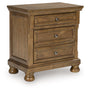 Feddinger Medium Brown Nightstand by Ashley at Eve Furniture