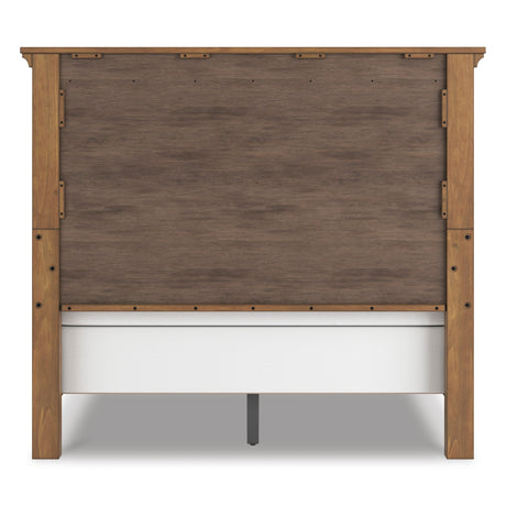 Feddinger Medium Brown Panel Bedroom Set by Ashley at Eve Furniture