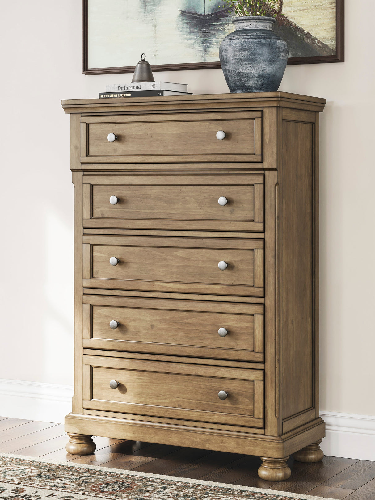 Feddinger Medium Brown Panel Bedroom Set by Ashley at Eve Furniture