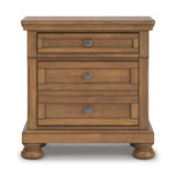 Feddinger Medium Brown Panel Bedroom Set by Ashley at Eve Furniture