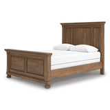 Feddinger Medium Brown Panel Bedroom Set by Ashley at Eve Furniture