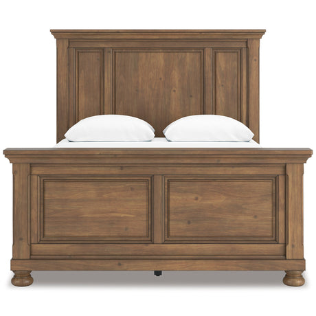 Feddinger Medium Brown Panel Bedroom Set by Ashley at Eve Furniture