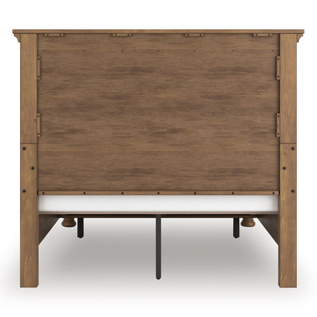Feddinger Medium Brown Panel Storage Bedroom Set by Ashley at Eve Furniture