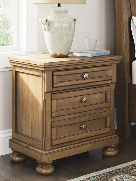 Feddinger Medium Brown Panel Storage Bedroom Set by Ashley at Eve Furniture