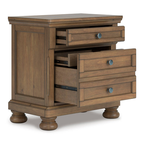 Feddinger Medium Brown Panel Storage Bedroom Set by Ashley at Eve Furniture