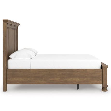 Feddinger Medium Brown Panel Storage Bedroom Set by Ashley at Eve Furniture
