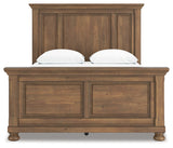 Feddinger Medium Brown Queen Panel Bed by Ashley at Eve Furniture