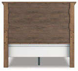 Feddinger Medium Brown Queen Panel Bed by Ashley at Eve Furniture