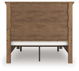 Feddinger Medium Brown Queen Panel Storage Bed by Ashley at Eve Furniture