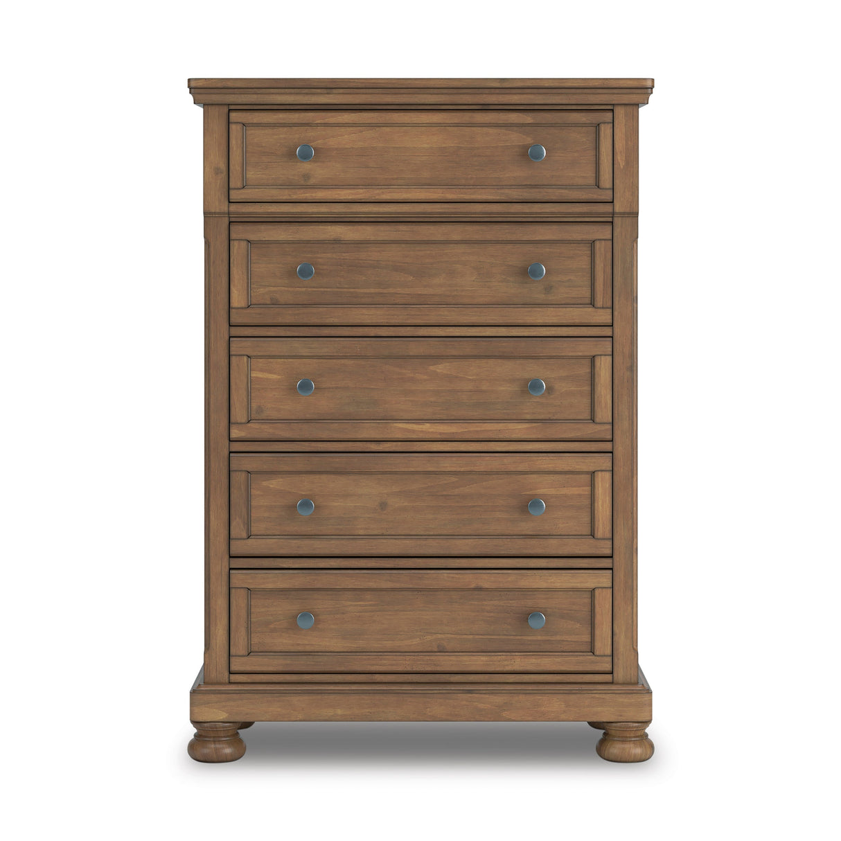 Feddinger Medium Brown Sleigh Panel Bedroom Set by Ashley at Eve Furniture