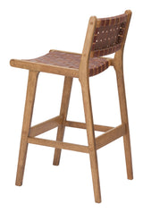 Feder Brown Barstool (Set of 2) by Zuomod at Eve Furniture