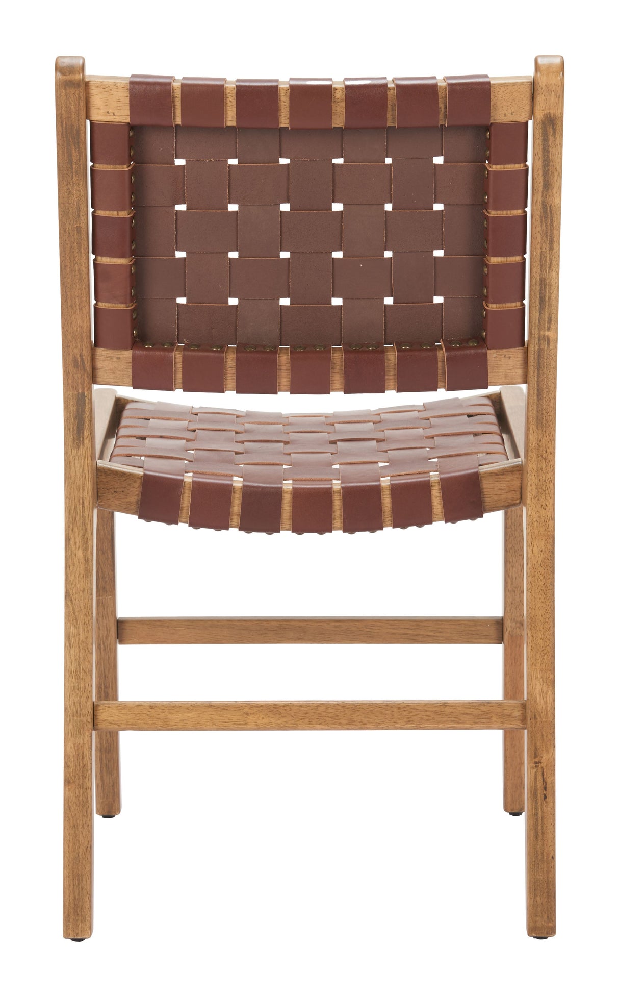 Feder Brown Dining Chair (Set of 2) by Zuomod at Eve Furniture