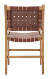 Feder Brown Dining Chair (Set of 2) by Zuomod at Eve Furniture