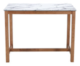 Fein White Counter Table by Zuomod at Eve Furniture