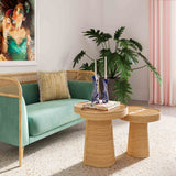 Felicia Lilypad Side Table by TOV Furniture at Eve Furniture
