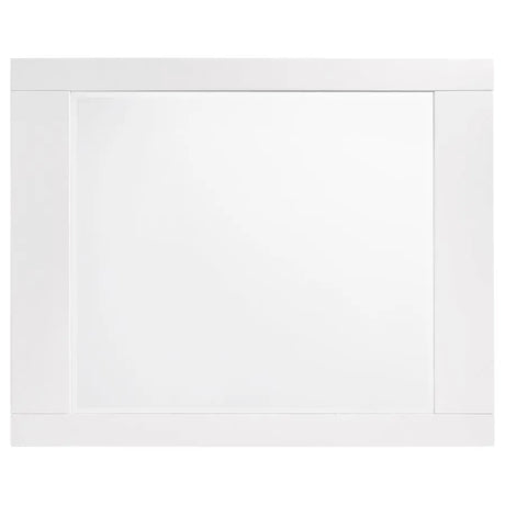 Felicity Glossy White 4-Piece Queen Bedroom Set with LED Light Headboard by Coaster at Eve Furniture
